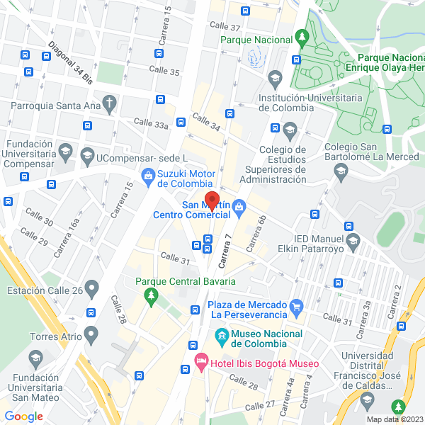 Mapa de Delpacifico
