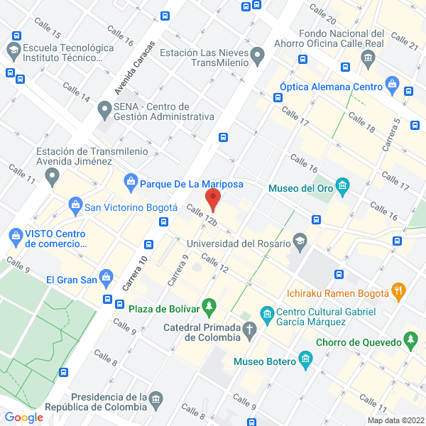 Mapa de Dentales Dykema Y Cía. Ltda.