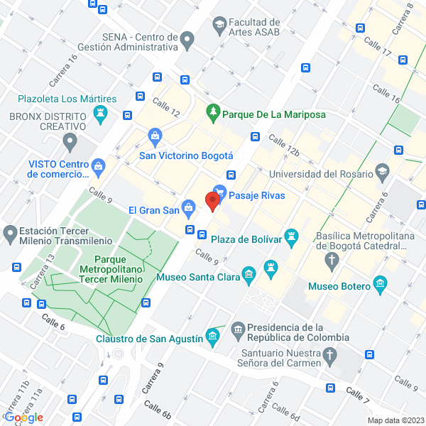 Mapa de Deportivos Ivón