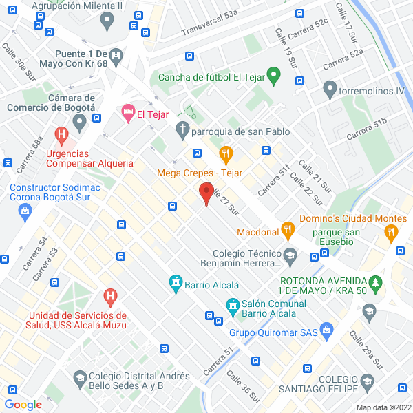 Mapa de Depósito El Proveedor