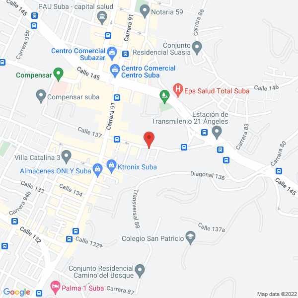 Mapa de Donado & Donado