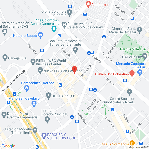 Mapa de Drocofam