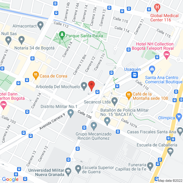 Mapa de Durán Villegas Y Cía. Ltda.