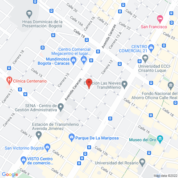 Mapa de Electrodomesticos Gran Hogar Ltda