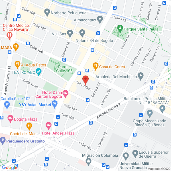 Mapa de Elion Finca Raiz