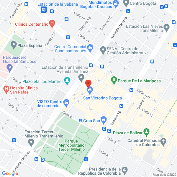 Mapa de Empresas Aliadas Orion Ltda