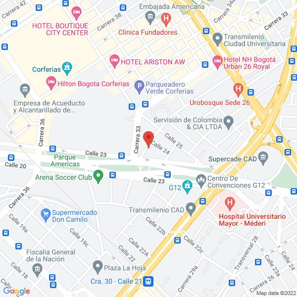 Mapa de Encotoner'S S.A.