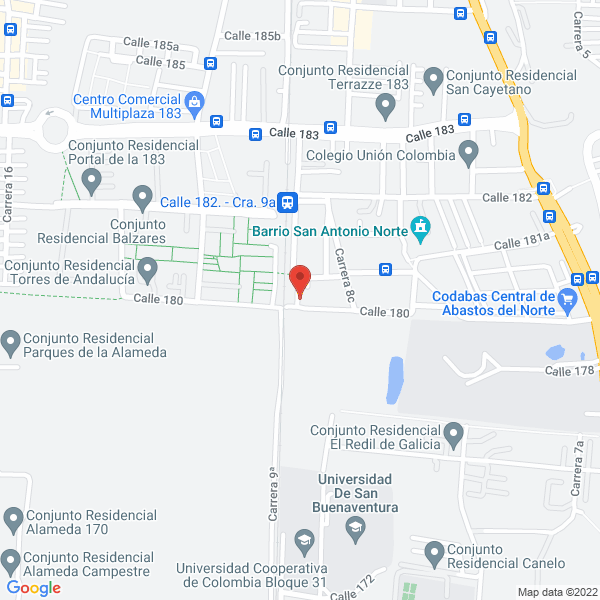 Mapa de Escuela Canina Dog Happy