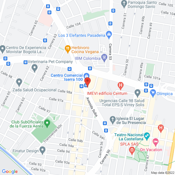 Mapa de Expresate Fashion Girls