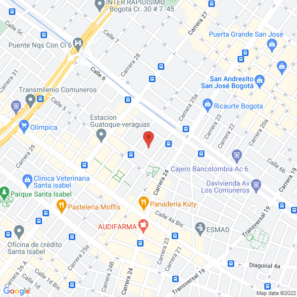 Mapa de Farma Depot S.A.