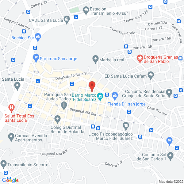 Mapa de Fashion Century