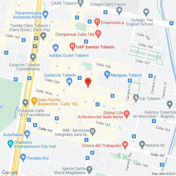 Mapa de Baying S.A.S.