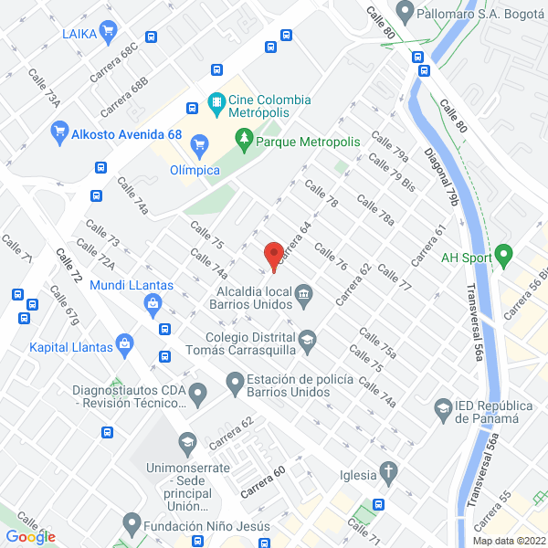 Mapa de Baypack Ltda.