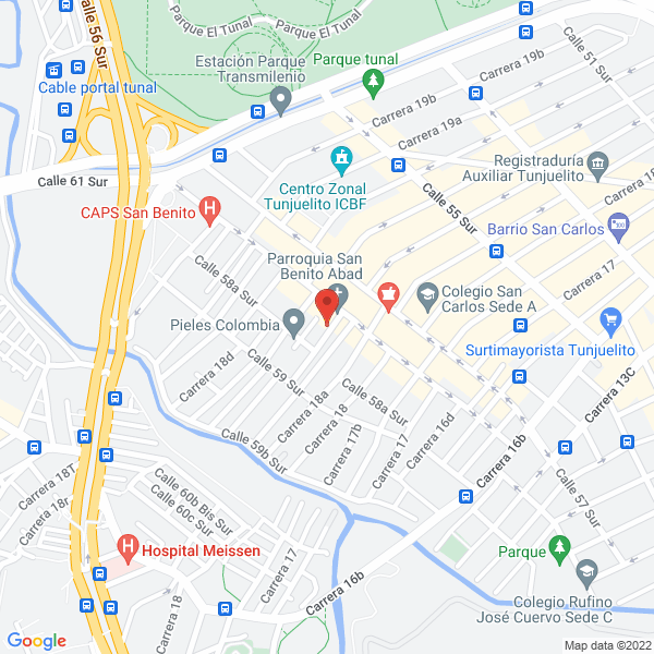 Mapa de C I Export Leather S.A.