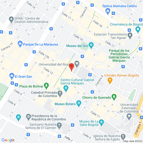 Mapa de C I Lili Gems Ltda.