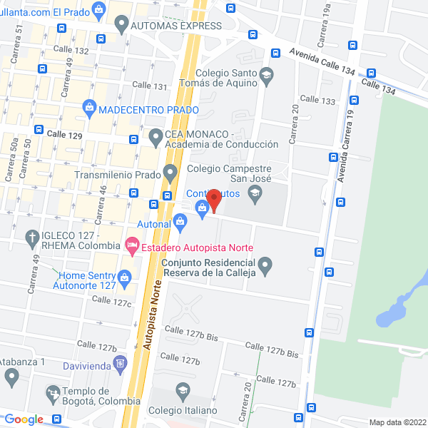 Mapa de C. Y M. Software Developers S.A.S.