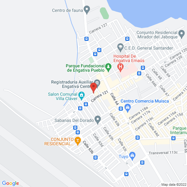 Mapa de Carpinteria Arquitectonica Parra & Cia Ltda