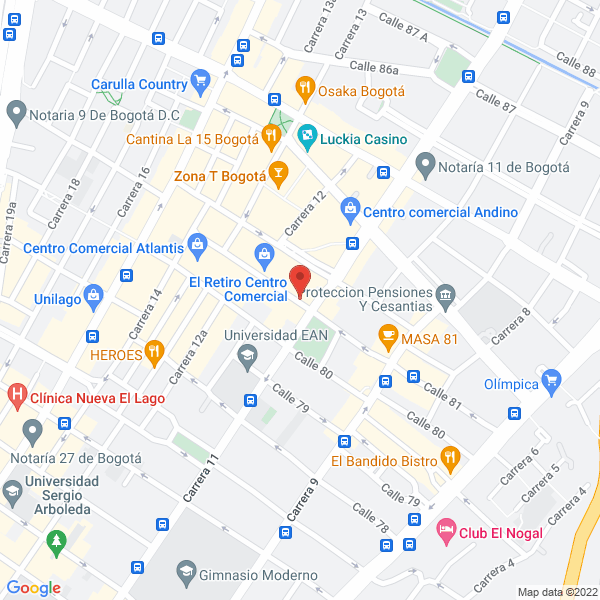 Mapa de Castillo Ruiz E Hijos Ltda.