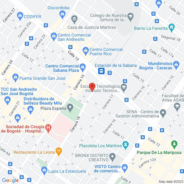 Mapa de Cava 18