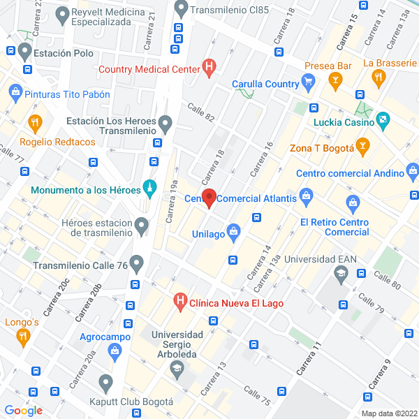 Mapa de Cbm Consultores Ltda.