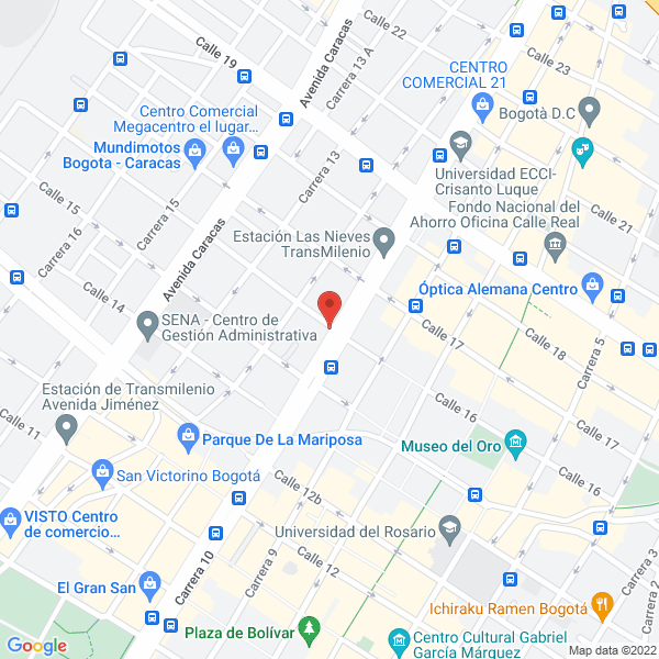 Mapa de Central De Eléctricos Ltda.