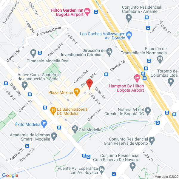 Mapa de Centralux