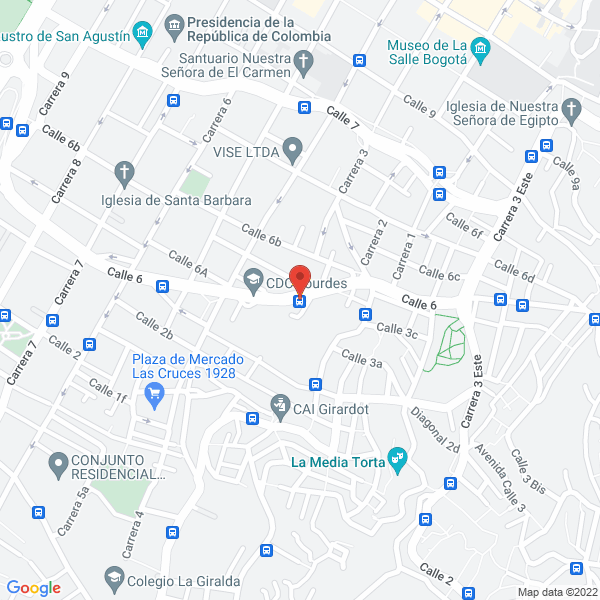 Mapa de Grorepresentaciones J.H.