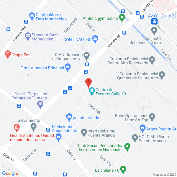 Mapa de Grupo 77 S.A.