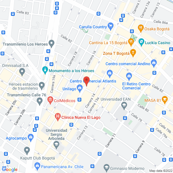 Mapa de Grupo Astone Ltda.