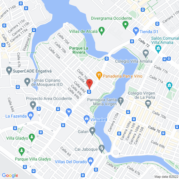 Mapa de Grupo Color Center Ltda.