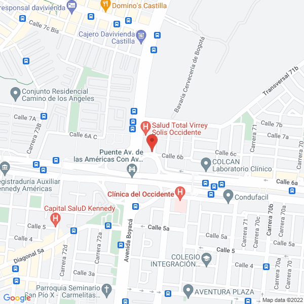 Mapa de Grupo Roka