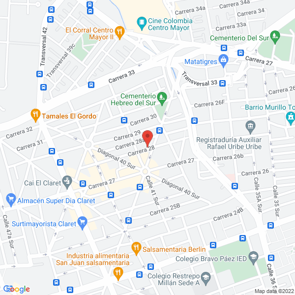Mapa de Guacales Y Embalajes Ltda.