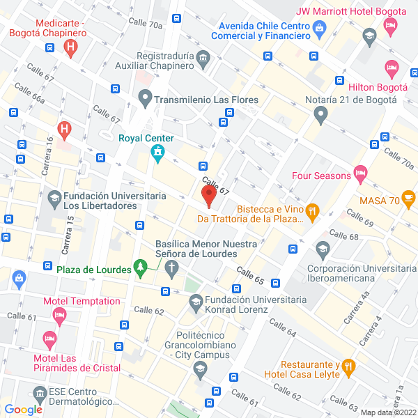 Mapa de Gutiérrez Rojas Y Cía Ltda.