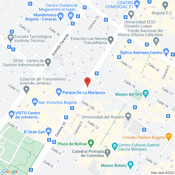 Mapa de Hegar & Cía. S. En C.