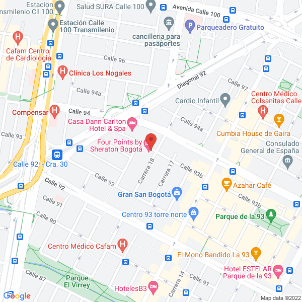 Mapa de Huila Stereo