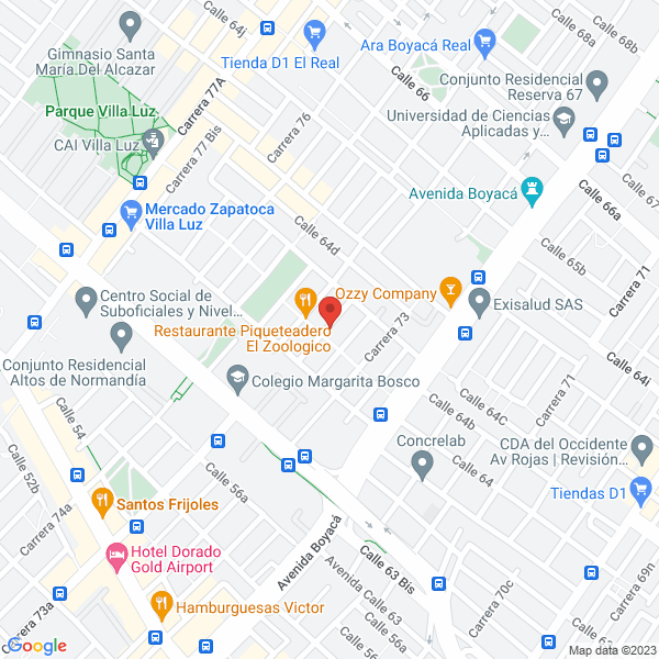 Mapa de Iglesia Guerrera Fuente De Vida Para Las Naciones.
