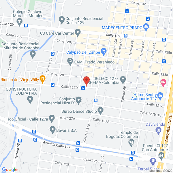Mapa de Iglú Delicias