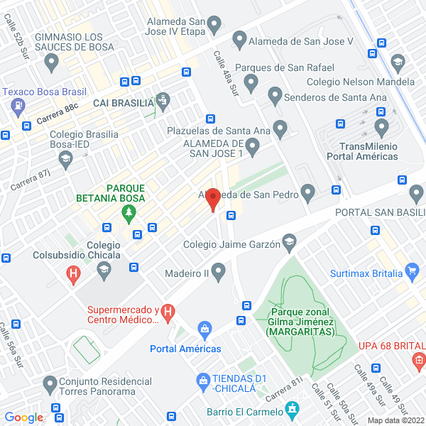 Mapa de Imacorp Publicidad Ltda