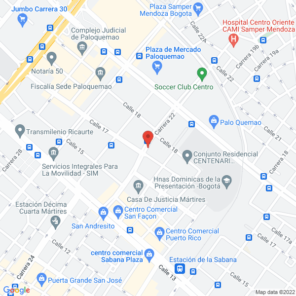 Mapa de Impresos Juvic