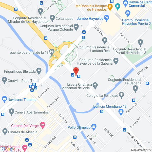 Mapa de Camión Lujos Ltda.