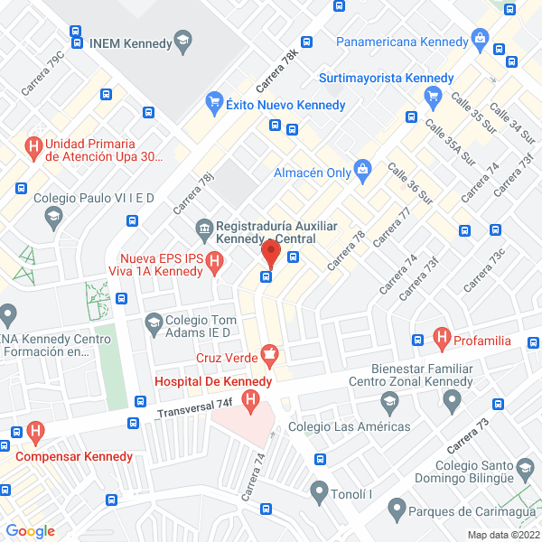 Mapa de Camisas Varon'S