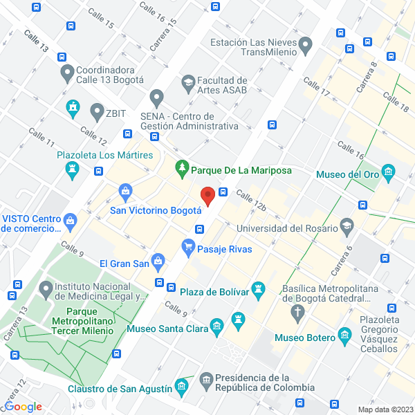 Mapa de Camisetas P.K