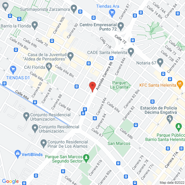Mapa de Cocinas El Porvenir