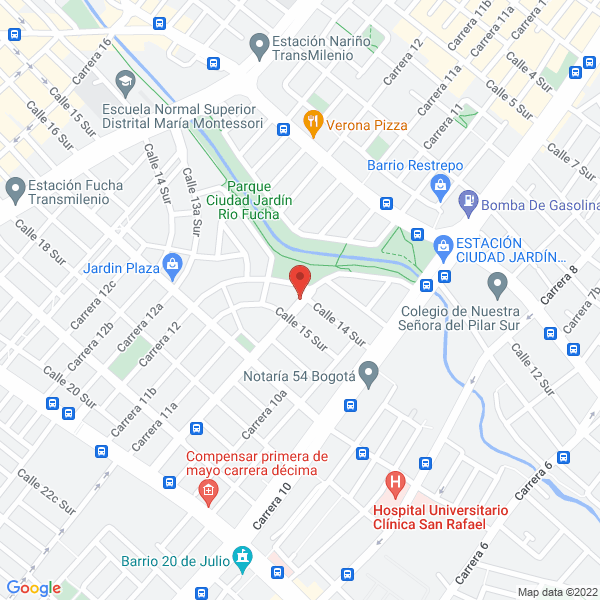 Mapa de Jap Ingenieros Contadores Y Abogados Asociados Sas