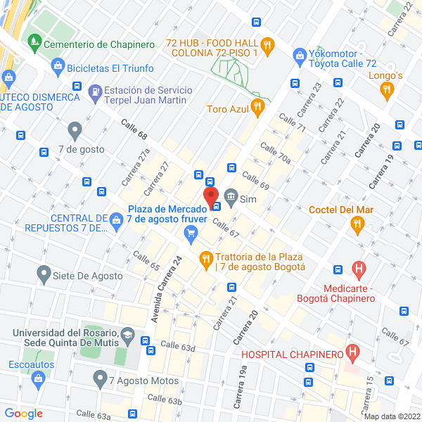 Mapa de Ingeniar Centro De Negocios