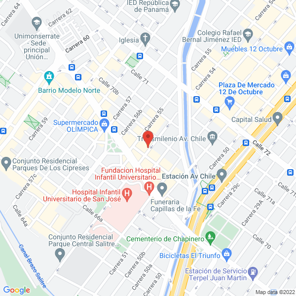 Mapa de Ingeniegas Dos Ltda.