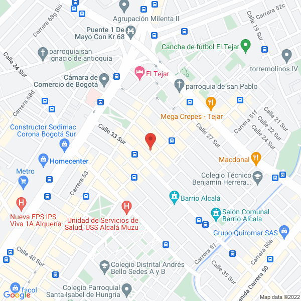 Mapa de Instargas