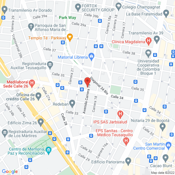Mapa de Instituto Catequista Dolores Sopeña