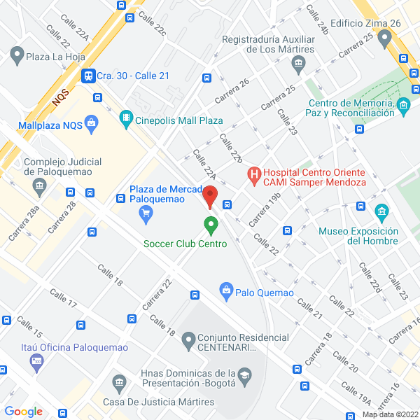 Mapa de Interamericana De Tuberías S.En C.