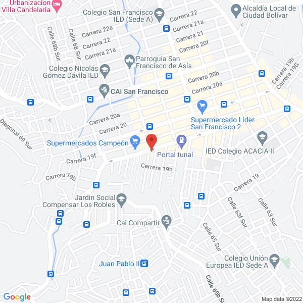 Mapa de Interglobo
